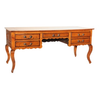 Louis XV Provincial Fruitwood Desk For Sale