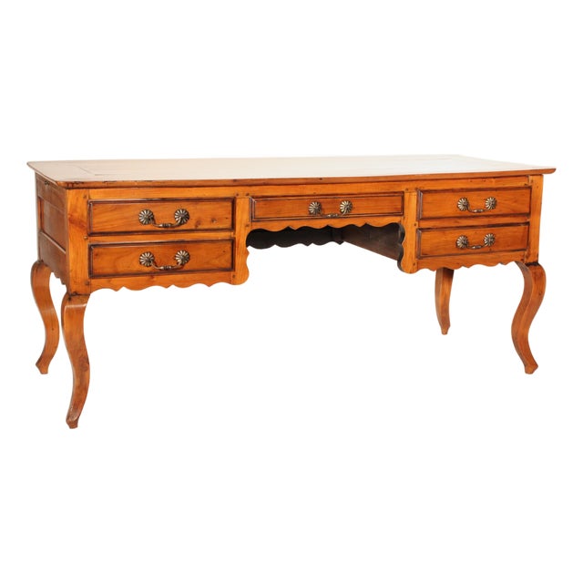 Louis XV Provincial Fruitwood Desk For Sale