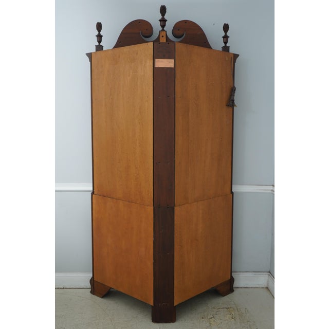 Henkel Harris Mahogany Corner Cabinet For Sale - Image 17 of 18