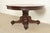 R. J. Horner & Co. R. J. Horner Antique Victorian Carved Mahogany Split Pedestal Extension Dining Table With Lion Paw Feet, Newly Refinished For Sale - Image 4 of 12