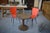 Set of Red Skai Chairs, 1960s, in Good conditions. Designed 1960 to 1969
