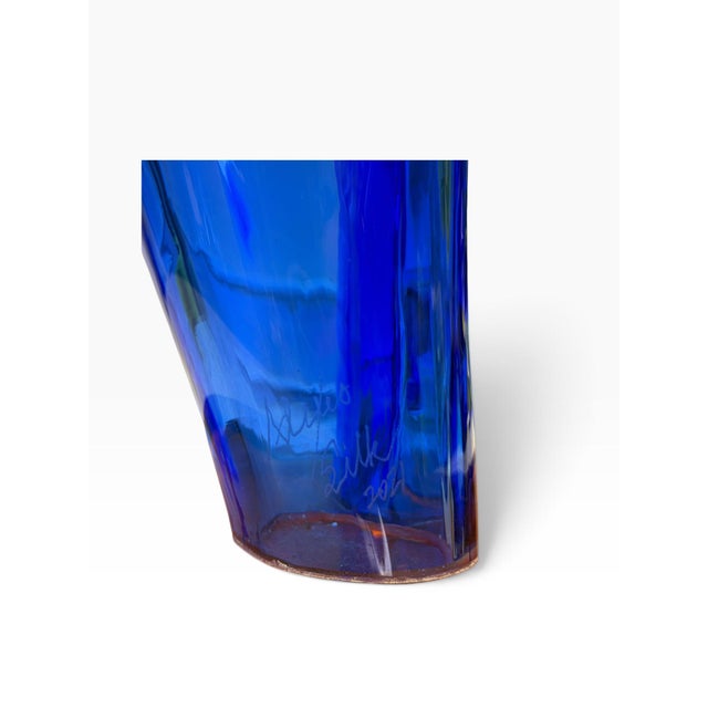 32" Alexis Silk Hand-Blown Glass Female Torso Sculpture "Sensation in Bloom" - 2021 For Sale - Image 11 of 11