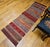 Cabin Vintage Moroccan Tribal Kilim Runner, Flat-Woven Wool, Geometric Stripe Pattern, 2’ X 8’ For Sale - Image 3 of 15