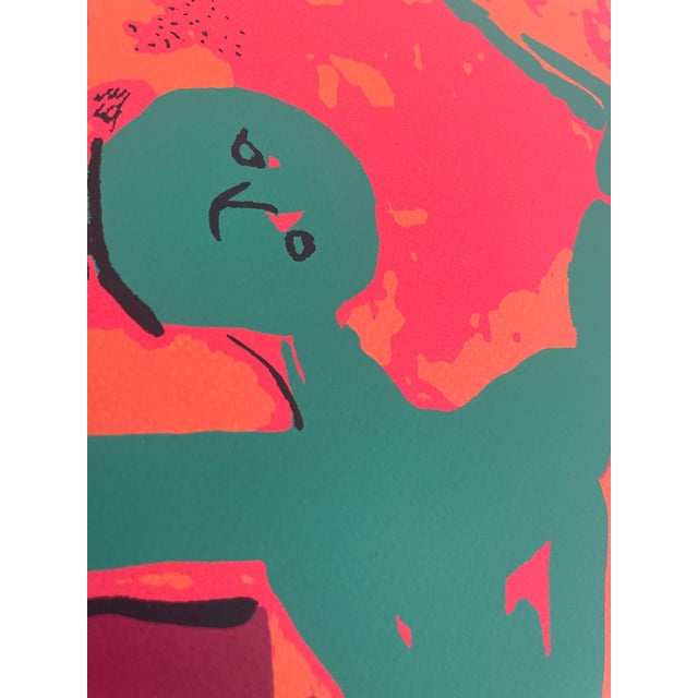 Paper Marino Marini (1901-1980), Piccolo Teatro, 1972, Copyright 1998 by Sabam, Belgique Ed. H. Segers, Printed in Italy For Sale - Image 7 of 9