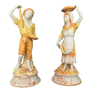 Pair of Late 20th Century Ceramic Figurines