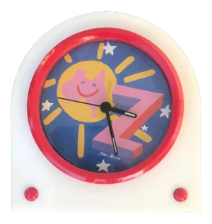 1980s Ken Done Bedside Alarm Clock