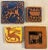 Blue Four Vintage Bucks County Tiles For Sale - Image 8 of 8
