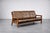 Wood Mid-Century Modern Danish Three-Seater Sofa in Brown Leather by Georg Thams for A/S Vejen Polstermöbelfabrik, 1960s For Sale - Image 7 of 18