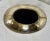 Metal Vintage Art Deco Style Embossed Polished Brass Vase For Sale - Image 7 of 8