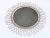 Mid-Century French Brass Sunburst Wall Mirror, 1970s For Sale - Image 6 of 11