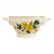 Vintage Edwin Knowles "Buttercup" Lugged Soup Cereal Bowl Cream Gold Trim Yellow Floral For Sale