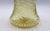 Circa 1890-1910 Likely American Hand Cut Vaseline Glass Vase For Sale - Image 4 of 6