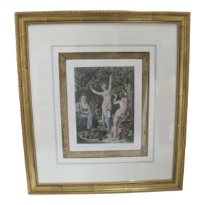 After Pierre Puvis De Chavannes Adrien Nargeot Framed 19thc Autumn Print