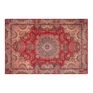 Traditional Vintage Hand-Knotted Rug 9.6x13.3 For Sale