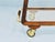 Mid-Century Modern Walnut and Brass Bar Cart by Oswald Haerdtl, 1950s For Sale - Image 6 of 18