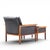 Knut Saeter for Vatne Møbler Mid Century Norwegian Rosewood and Leather Lounge Chairs - Pair With Ottoman For Sale - Image 10 of 12