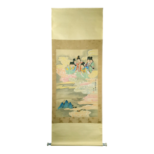 Chinese Seven Fairies Scroll After Yun Bing