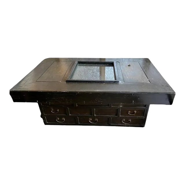 Antique Vintage Japanese Hibachi Brazier Table For Sale