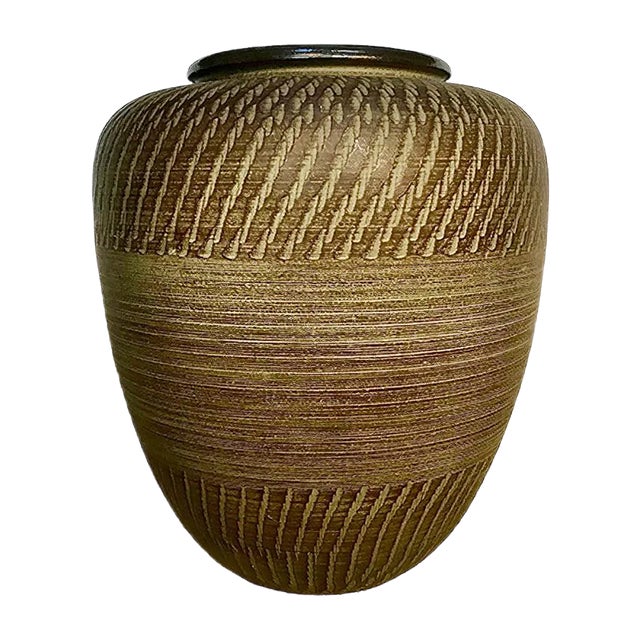 Large German Ceramic Floor Vase from Dümler & Breiden, 1950s For Sale