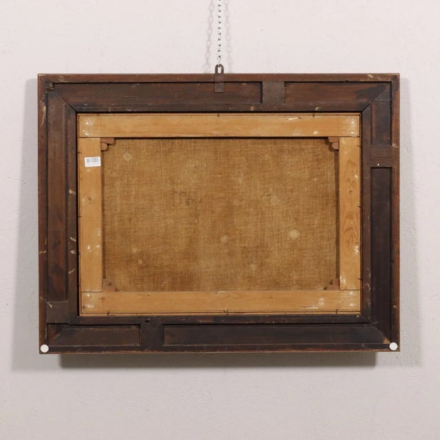 Oil on Canvas, 18th Century For Sale - Image 10 of 11