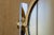 Silver Karl Springer Tabletop Vanity Mirror in Nickel and Brass Circa 1980s For Sale - Image 8 of 12