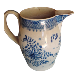 Antique English Liverpool Pitcher