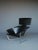 Mid-Century Modern Model F444 Lounge Chair with Black Leather Seat by Pierre Paulin for Artifort, 1970s For Sale - Image 3 of 18