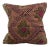 Boho Turkish Handmade Wool Pink Pillow Cover For Sale