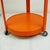 Space Age Italian Orange Plastic Trolley, 1970s For Sale - Image 6 of 11