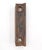 Set of Antique Cast Iron Door Rim Locks With Iron Key For Sale - Image 6 of 8