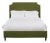 Reagan California King Bedframe, Olive Velvet For Sale