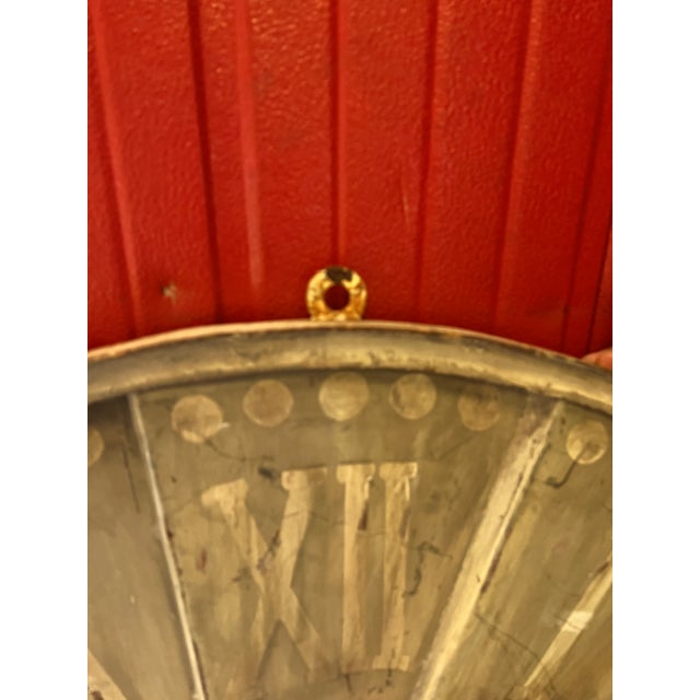 Decorative Wall Clock For Sale - Image 4 of 6