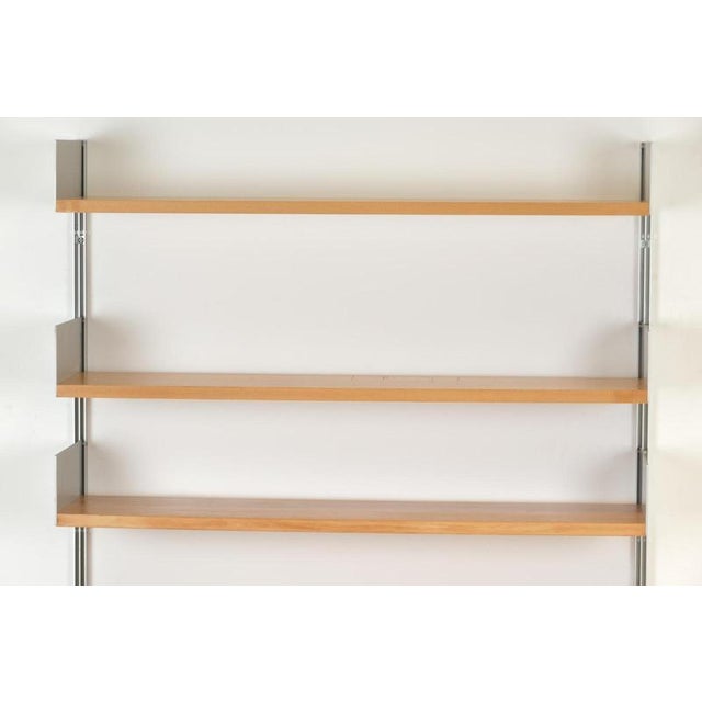 Wood Model 606 Shelving System in Beech by Dieter Rams for Vitsoe, Germany, 1960s For Sale - Image 7 of 12