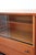 Black Teak Sideboard with Glazed Centre by Marcel Gascoin for Alveole, France, 1960s For Sale - Image 8 of 18