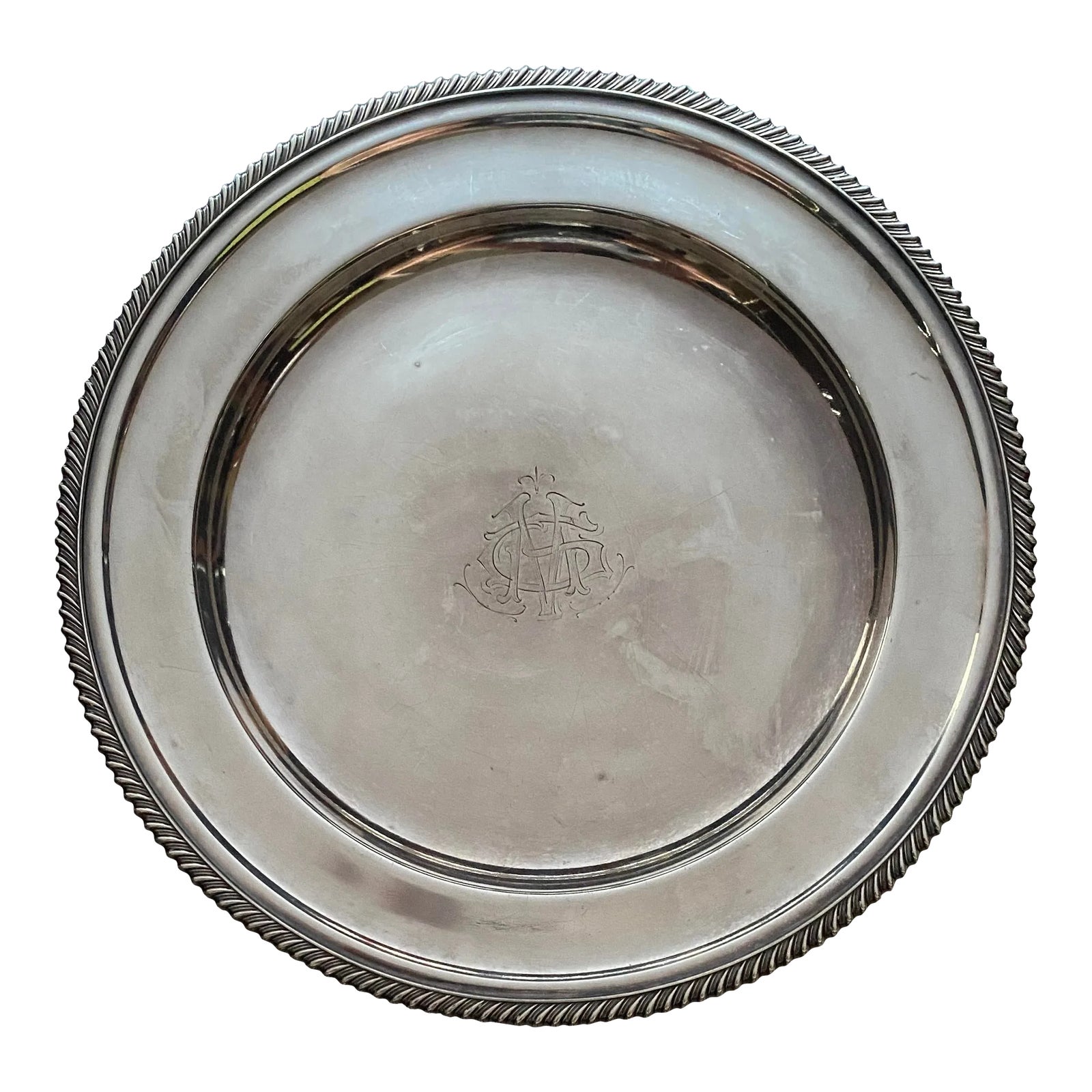 Antique Silverplate Charger by James Dixon & Sons Sheffield