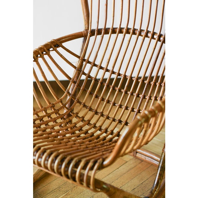 Wood Italian Living Room Armchair by Tito Agnoli for BBB Bonacina, 1960 For Sale - Image 7 of 12