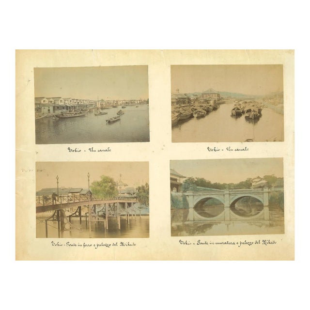 Unknown, Ancient Views of Tokyo, Album Prints, 1880s-1890s For Sale