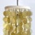 1970s Italian Mid-Century Modern Golden Plastic Cascade Chandelier, 1970s For Sale - Image 5 of 13