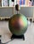 Contemporary Vintage Fine Art Lamps Iridescent Metal Spherical Table Lamp Dimmer For Sale - Image 3 of 15