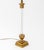 Neoclassical Style Gilt Metal Mounted Glass Lamp For Sale - Image 4 of 6