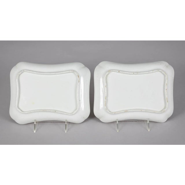 Mid 19th Century Staffordshire Dessert Plates- a Pair For Sale - Image 4 of 6