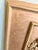 Wood Vintage French Louis XVI Style Giltwood Trumeau Mirror With Heraldic Crest For Sale - Image 7 of 12