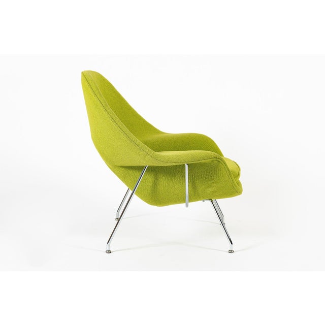 1950s Early Restored Mid Century Green Womb Lounge Chair by Saarinen for Knoll, Multiples/Custom Available For Sale - Image 5 of 15