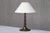 Brown Hammered Copper Model 6834 Table Lamp by Harald Notini for Böhlmarks, Sweden, 1920s For Sale - Image 8 of 11