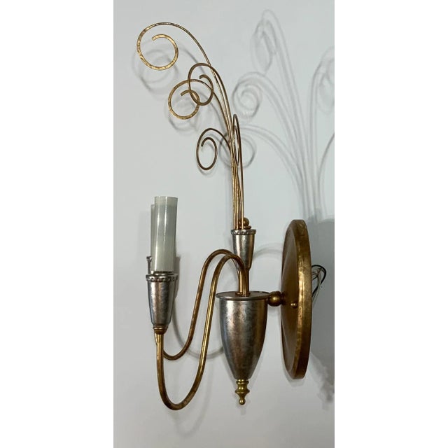 1980s 1980s Neoclassic Style Wall Sconces - a Pair For Sale - Image 5 of 11