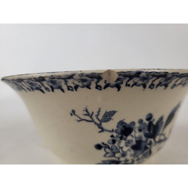 Ceramic 19th Century Earthenware Toiletry Set from Gien Aubépine, Set of 4 For Sale - Image 7 of 12