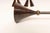 Brass Set of Three Memphis-Style Vintage Graduated Brass Candlesticks by Rosenthal Netter For Sale - Image 8 of 14