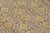 Rug & Kilim’s Block Print Runner With Gold & Beige-Brown Geometric Pattern For Sale In New York - Image 6 of 10
