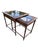 Thomasville Vintage Faux Bamboo Nesting Stacking Tables Hollywood Regency Glass For Sale - Image 10 of 18