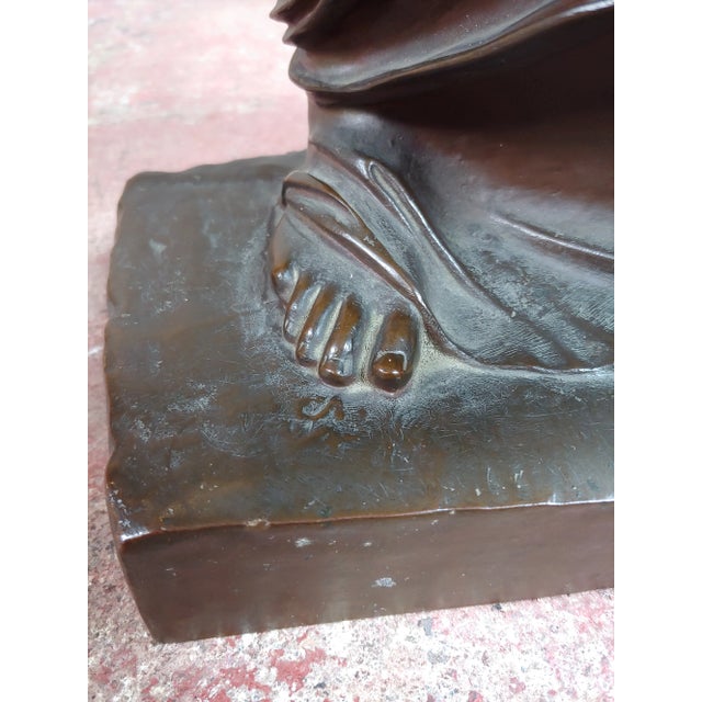 19th Century Barbedienne Bronze Sculpture of Venus - C.1840s For Sale - Image 9 of 10